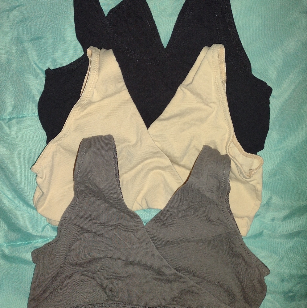 Size medium nursing bras